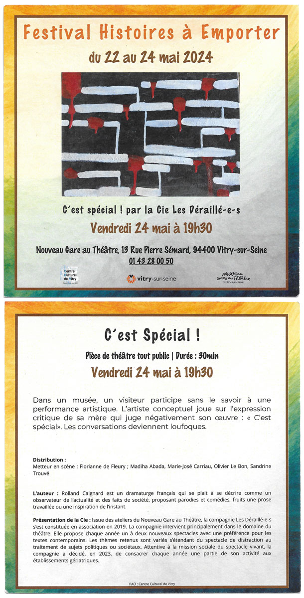 Visuel C’est spécial !